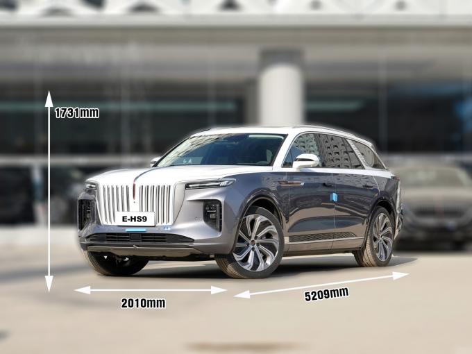 In voorraad Hongqi E-Hs9 Nieuwe of gebruikte Chinese Nieuwe elektrische auto met 4WD motor 6 zitplaatsen 690km Hongqi E-Hs9 0