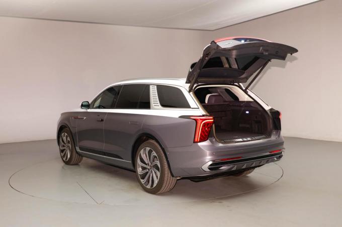 In voorraad Hongqi E-Hs9 Nieuwe of gebruikte Chinese Nieuwe elektrische auto met 4WD motor 6 zitplaatsen 690km Hongqi E-Hs9 3